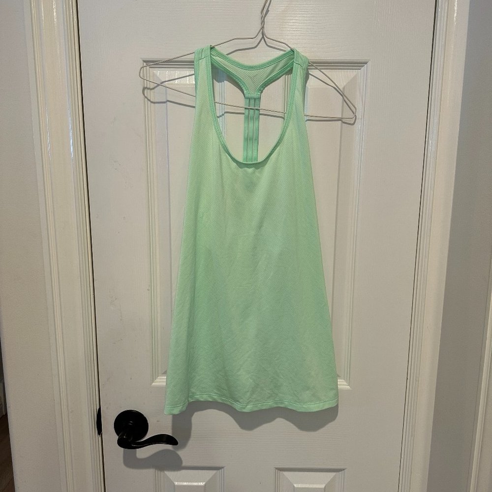 Old Navy Active Wear Flowy Tank Top Light Green Size XS